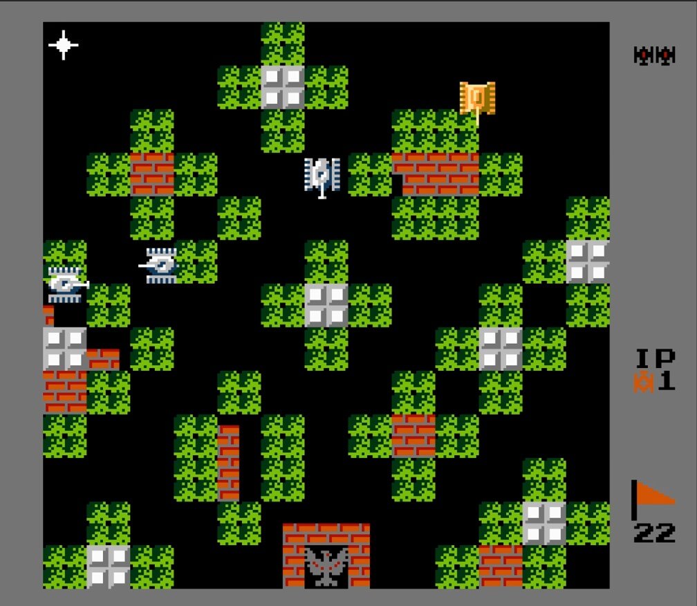 Battle City - геймплей игры Dendy\NES